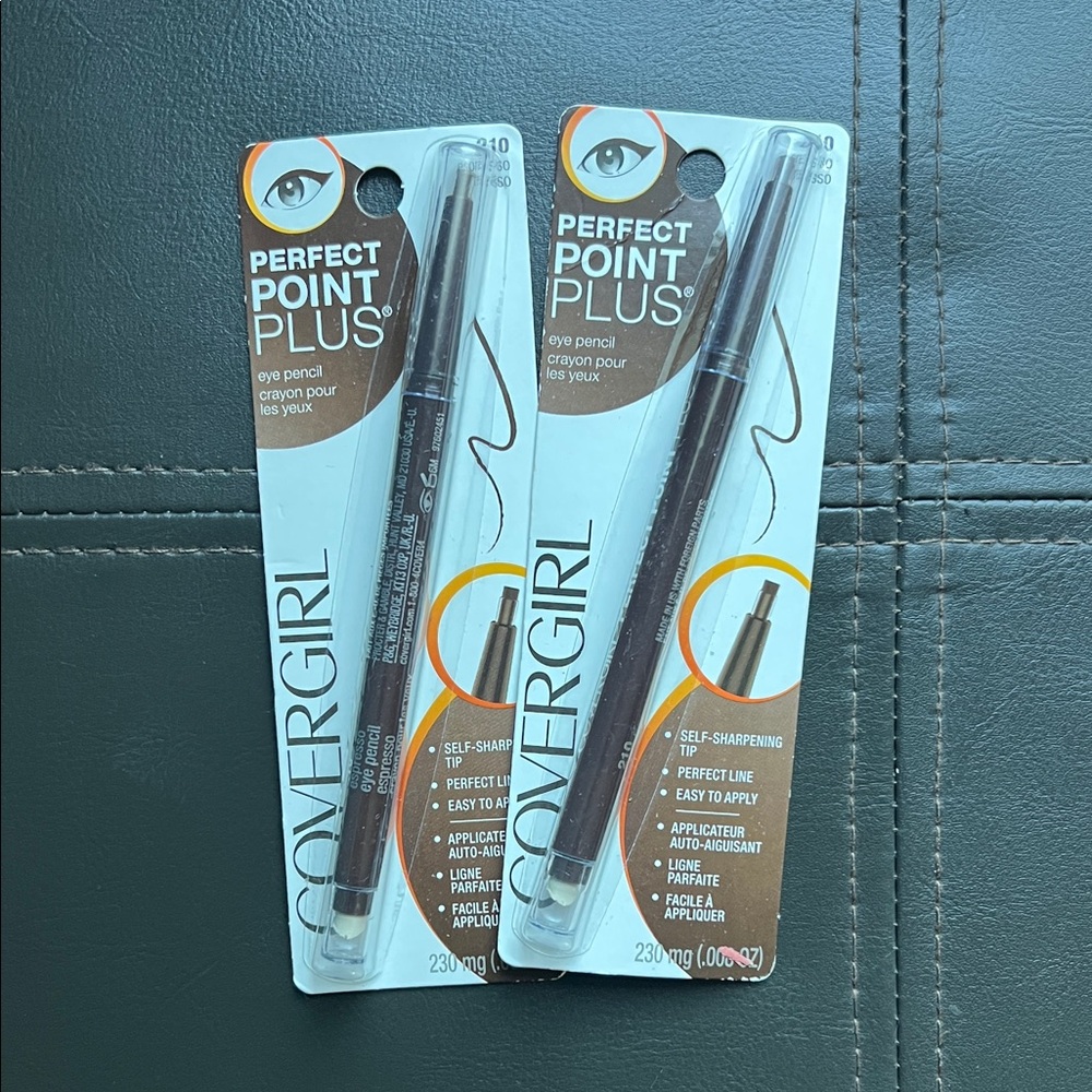 COVERGIRL Perfect Point Plus Eye Pencil Set Espresso Brown 210 Bundle